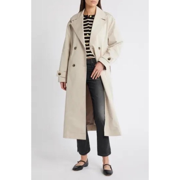 Mango Angela Water-Repellent Trench  NWT - Picture 9 of 10